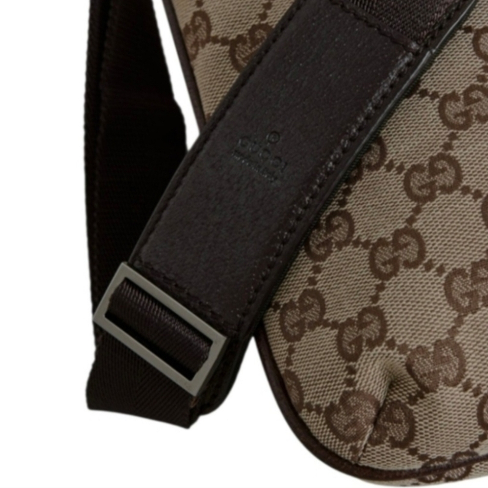 Gucci GG Canvas Messenger/Shoulder Bag + Dustbag-EUC - Picture 12 of 16